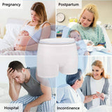 Maxbell 3x3 Pcs Reusable Washable Incontinence Aid Underwear Mesh Pants for Elderly XL
