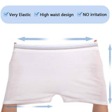 Maxbell 3x3 Pcs Reusable Washable Incontinence Aid Underwear Mesh Pants for Elderly XL