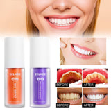 Maxbell 2xToothpaste 30ml Enamel Care Fresh Breath for Home Elderly Teens Bright white