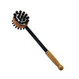 Maxbell 2 Pieces Manual Muscle Massage Hammer Stick Wood Handle Body Care 40x10cm