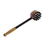 Maxbell 2Pcs Manual Muscle Massage Hammer Stick Wood Handle Body Care