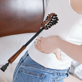Maxbell 2Pcs Manual Muscle Massage Hammer Stick Wood Handle Body Care