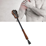 Maxbell 2Pcs Manual Muscle Massage Hammer Stick Wood Handle Body Care