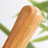 Maxbell 2 Pieces Manual Muscle Massage Hammer Stick Wood Handle Body Care 40x10cm