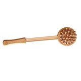 Maxbell 2 Pieces Manual Muscle Massage Hammer Stick Wood Handle Body Care 40x10cm