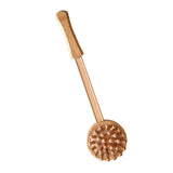 Maxbell 2 Pieces Manual Muscle Massage Hammer Stick Wood Handle Body Care 40x10cm