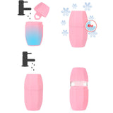 Maxbell 2pcs Ice Facial Cube Massager Ice Roller Shrink Pores Sculpt Face Multicolor