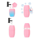 Maxbell 2pcs Ice Facial Cube Massager Ice Roller Shrink Pores Sculpt Face Multicolor