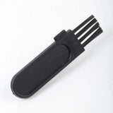 Maxbell Manual Shaver Long Handle Portable Stainless Steel Razor Blades for Men Black