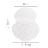 Maxbell 2x100x Underarm Sweat Pads Disposable Unflavored Non Visible for Summer Unisex