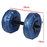Maxbell Travel Weights Water Filled Dumbbells Set Arm Muscle Training Convenient - Aladdin Shoppers