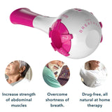 Maxbell Lung Exercise Device Exerciser Natural Breathing Trainer Adjustable Red - Aladdin Shoppers