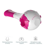 Maxbell Lung Exercise Device Exerciser Natural Breathing Trainer Adjustable Red - Aladdin Shoppers