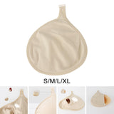 Maxbell 5xSilicone Breast Protective Pocket Fake Breast Protective Case for Mastectomy S