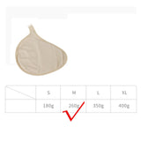 Maxbell 3xSilicone Breast Protective Pocket Cotton Protect Pocket for Mastectomy Women M Left