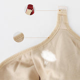 Maxbell 3xSilicone Breast Protective Pocket Cotton Protect Pocket for Mastectomy Women M Left