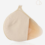 Maxbell 3xSilicone Breast Protective Pocket Cotton Protect Pocket for Mastectomy Women M Left