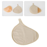 Maxbell 5xSilicone Breast Protective Pocket Cotton Protect Pocket for Mastectomy Women M Left