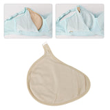 Maxbell 3xSilicone Breast Protective Pocket Cotton Protect Pocket for Mastectomy Women M Left