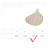 Maxbell 6xSilicone Breast Protective Pocket Cotton Protect Pocket for Mastectomy Women L Right