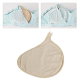 Maxbell 2xSilicone Breast Protective Pocket Cotton Protect Pocket for Mastectomy Women L Right