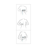 Maxbell 3xSilicone Bra Pad Removable Underwear Chest Pad for Swimsuit Female Sport Bra