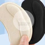 Maxbell Maxbell Heel Cushion Pads Protective for Oversized Shoes Antiwear Heel Guards Liners Black