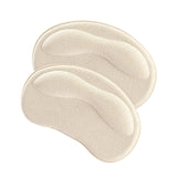 Maxbell Maxbell Heel Cushion Pads Protective for Oversized Shoes Antiwear Heel Guards Liners Beige
