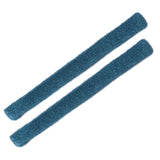 2Pcs Eyeglasses Temple Tips Sleeve Soft Knitting for Reading Glasses Eyewear Navy Blue