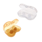 2Pcs Silicone Nipple Shields Manual Breast Pump Breast Milk Collection Shell Orange