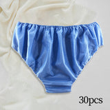 Maxbell 2x30 Pieces Disposable Briefs Shorts Comfortable Underpants for Home SPA Sauna