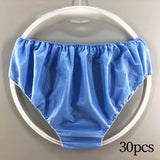Maxbell 2x30 Pieces Disposable Briefs Shorts Comfortable Underpants for Home SPA Sauna