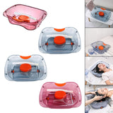 Maxbell Hair Washing Basin with Pipe Daily Living Aids Washing Supplies Shampoo Bowl Style A