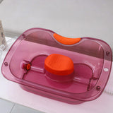 Maxbell Hair Washing Basin with Pipe Daily Living Aids Washing Supplies Shampoo Bowl Style A