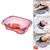 Maxbell Hair Washing Basin with Pipe Daily Living Aids Washing Supplies Shampoo Bowl Style A