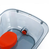 Maxbell Hair Washing Basin with Pipe Daily Living Aids Washing Supplies Shampoo Bowl Style B