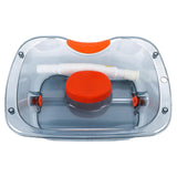 Maxbell Hair Washing Basin with Pipe Daily Living Aids Washing Supplies Shampoo Bowl Style B