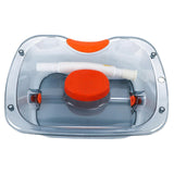 Maxbell Hair Washing Basin with Pipe Daily Living Aids Washing Supplies Shampoo Bowl Style B