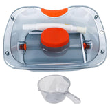 Maxbell Hair Washing Basin with Pipe Daily Living Aids Washing Supplies Shampoo Bowl Style C