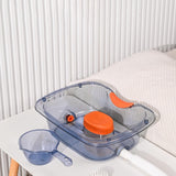 Maxbell Hair Washing Basin with Pipe Daily Living Aids Washing Supplies Shampoo Bowl Style C