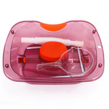 Maxbell Hair Washing Basin with Pipe Daily Living Aids Washing Supplies Shampoo Bowl Style D