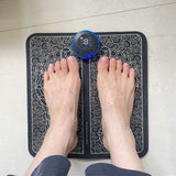 Maxbell Foot Massage Pad USB Rechargeable Foldable 8 Modes for Women Men Gifts Salon