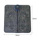 Maxbell Foot Massage Pad USB Rechargeable Foldable 8 Modes for Women Men Gifts Salon