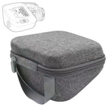 Maxbell Hard Carrying Case Portable Pouch for Upper Arm Pressure Monitor (Case Only) grey