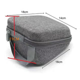 Maxbell Hard Carrying Case Portable Pouch for Upper Arm Pressure Monitor (Case Only) grey