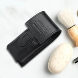 Maxbell Shaving Brush Travel Case Beard Brush Container for Birthday Festival Father