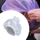 Maxbell Net Plopping Cap for Drying Curly Hair Reusable Bonnet for Curly Coiled Long