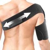 Maxbell Shoulder Brace Upper Arm Wrap Sleeve Men and Women Gym Sports