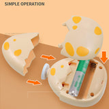 Maxbell Dinosaur Electric Nail Clipper Home Finger Nail Clipper for Elderly Children 3 Grinding Heads