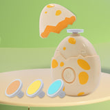 Maxbell Dinosaur Electric Nail Clipper Home Finger Nail Clipper for Elderly Children 3 Grinding Heads